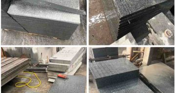 资阳 芝麻黑地铺石材