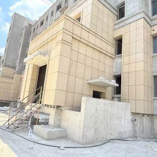 资阳 黄金麻干挂，工地实拍