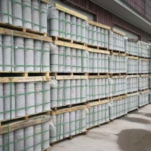 资阳 芝麻白挡车柱、阻车桩、隔离柱