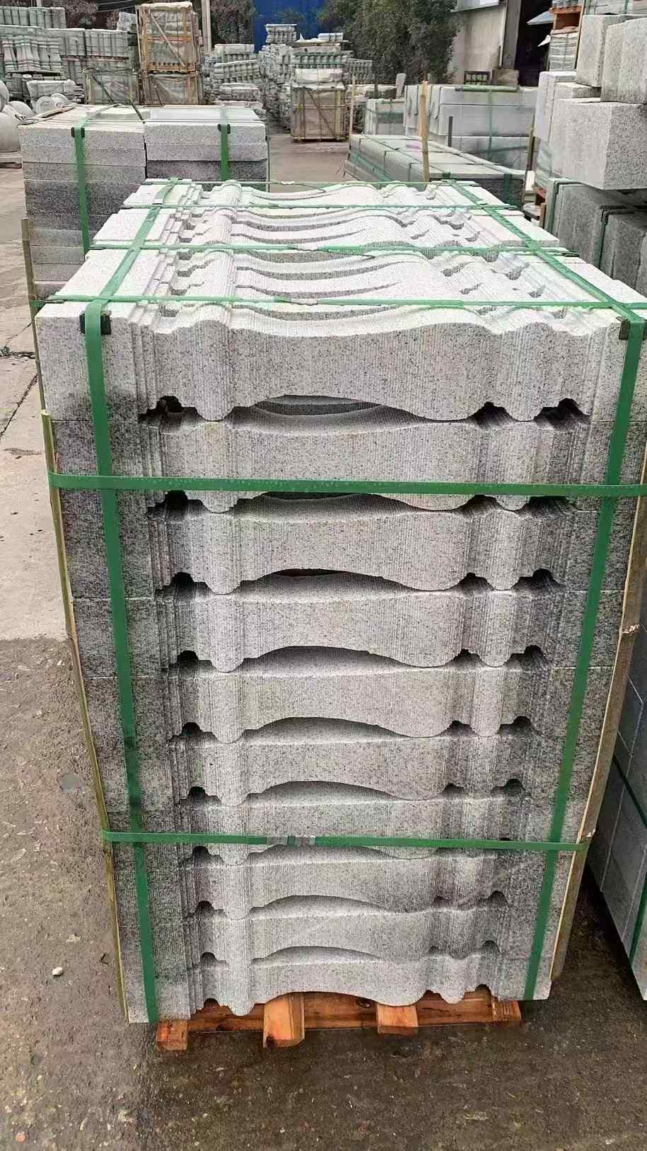 资阳 芝麻白方形拉丝面，栏杆花瓶柱
