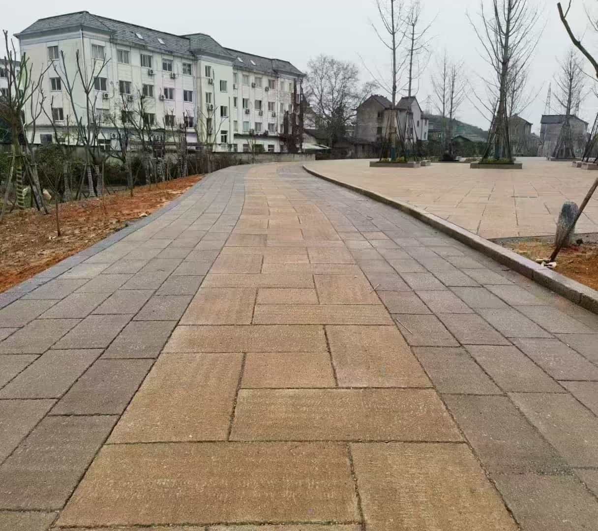 资阳仿古石铺装效果