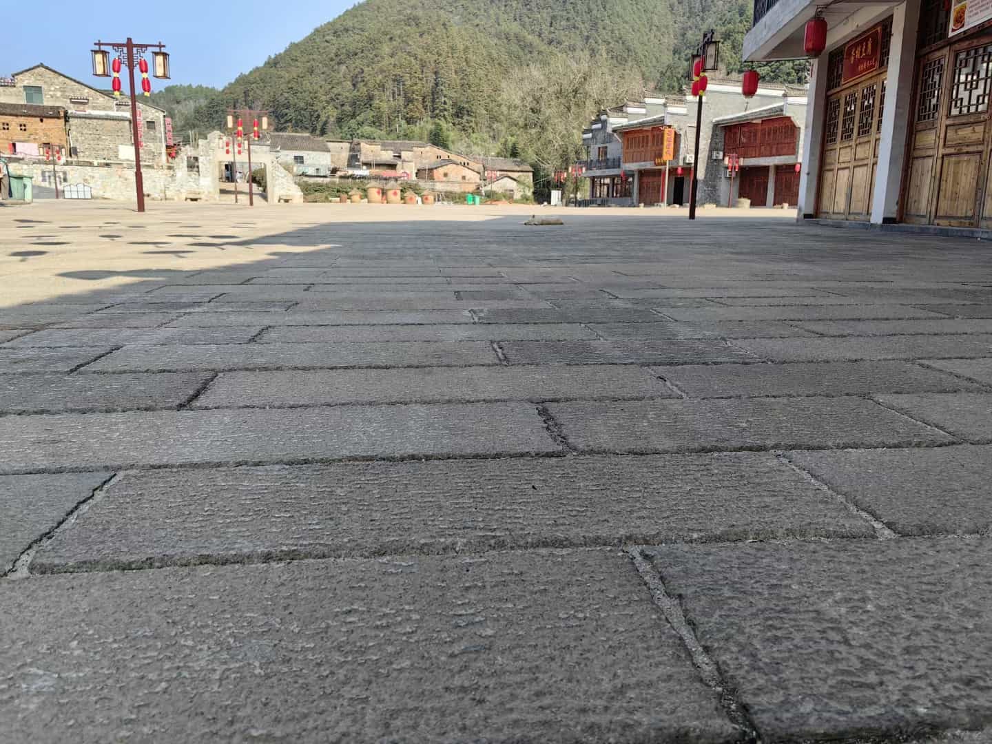 资阳仿古石铺装效果