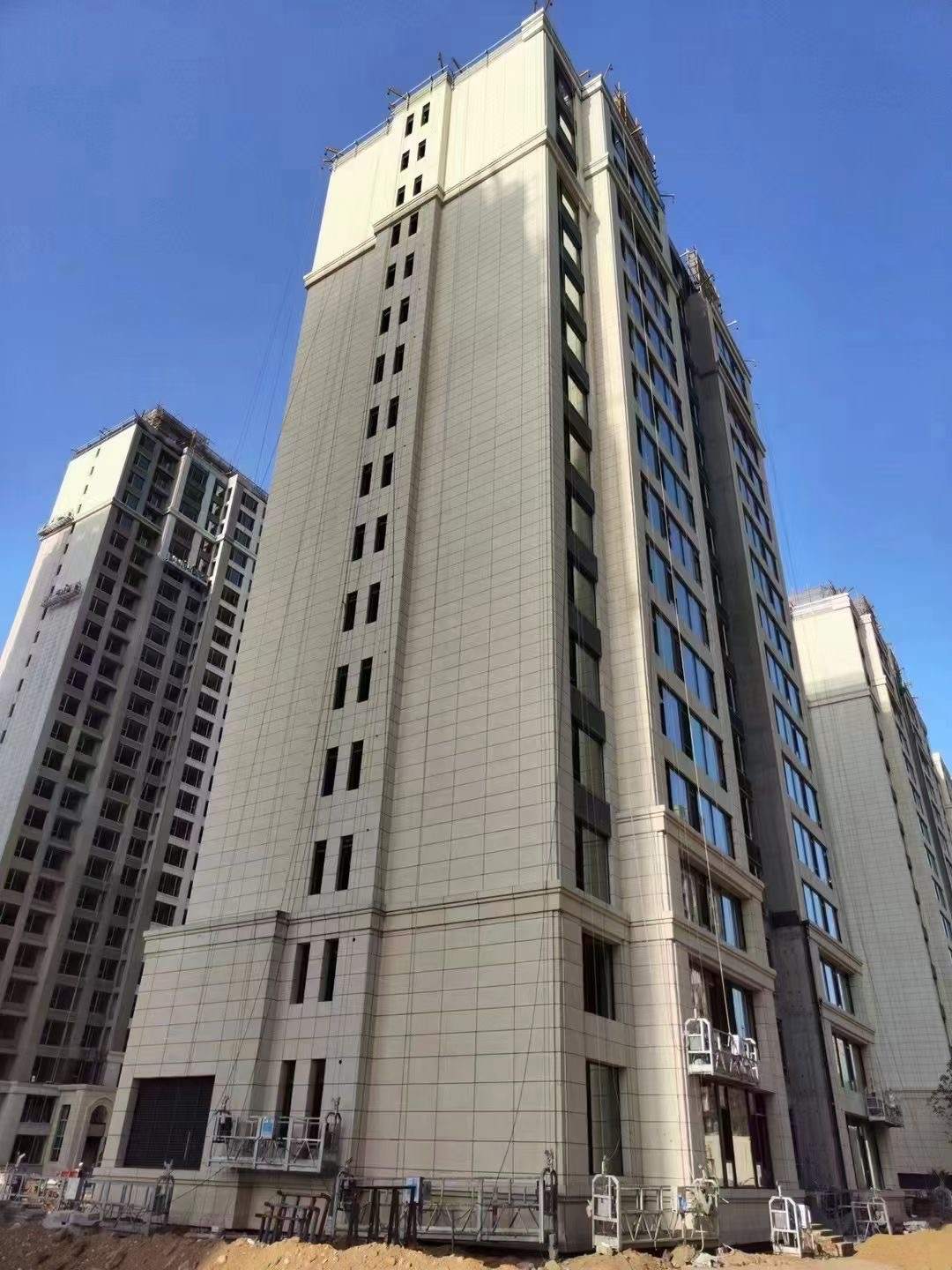 资阳黄金麻高端小区，外墙干挂