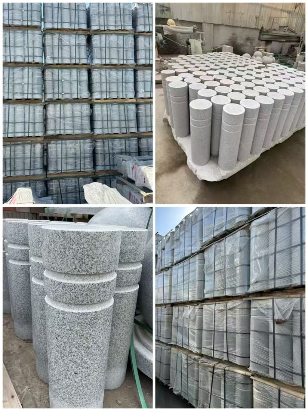 资阳 芝麻白花岗岩挡车柱、隔离柱多少钱