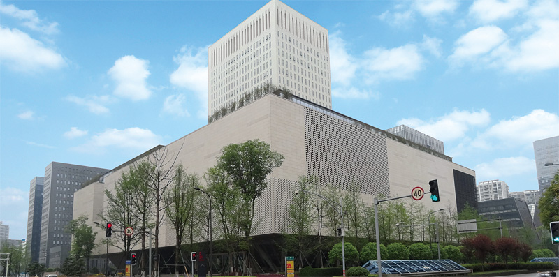 资阳花岗岩在外墙干挂案例