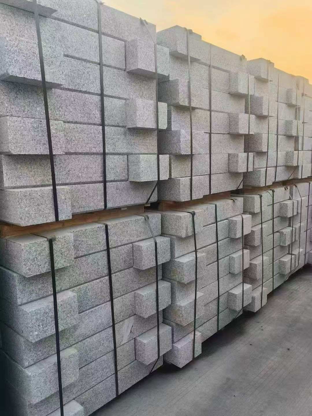 资阳 芝麻白路沿石