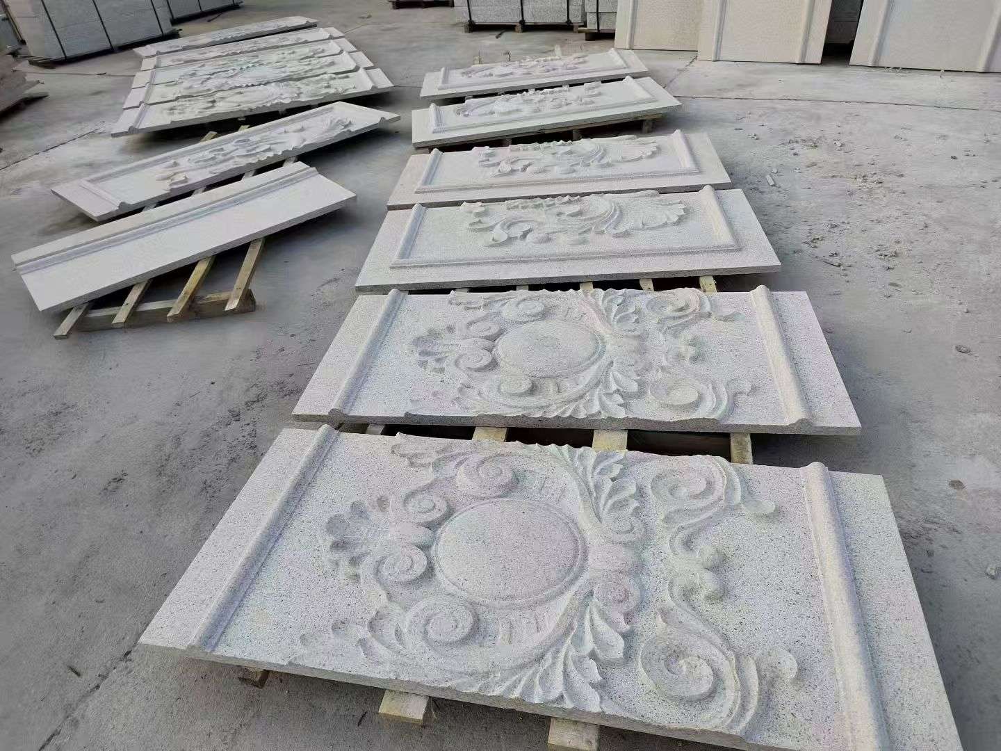 资阳 芝麻白干挂雕花板